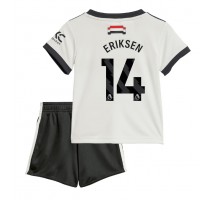 Manchester United Christian Eriksen #14 Koszulka Trzecia dzieci 2024-25 Krótki Rękaw (+ krótkie spodenki)